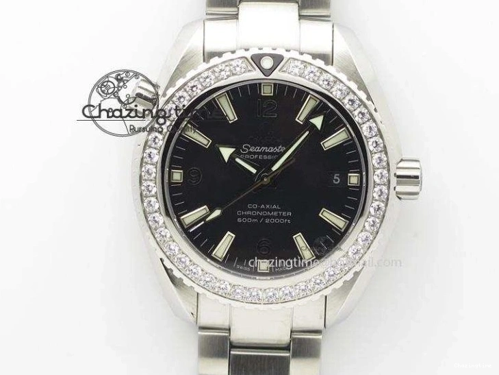 0322 Seamaster Diver 300M ZF 1:1 Best Edition Green Ceramic Green Dial on SS Bracelet A BestValue 7825